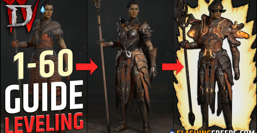 Guide Prise de niveau Diablo 4 Saison 10, leveling facile du niveau 1 à 60