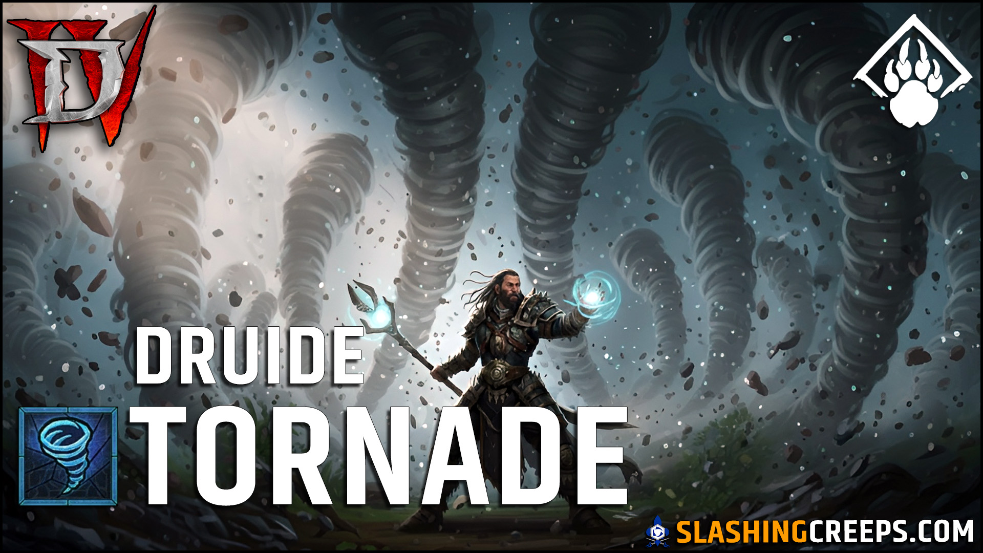 SlashNado, mon Build Druide Tornade Diablo 4 Saison 10 forme humaine !