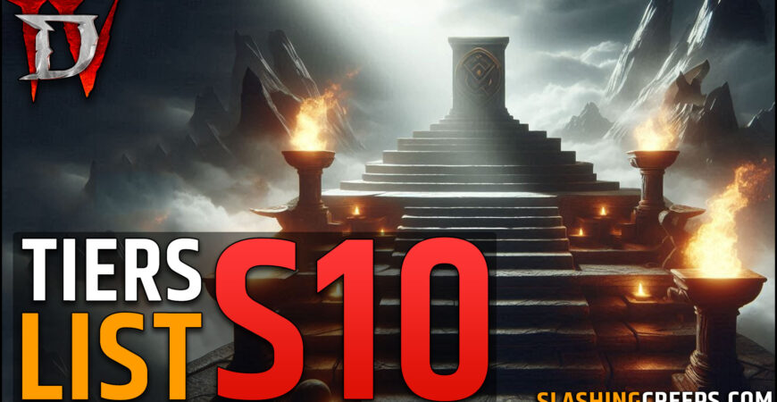 Tiers List Builds Saison 10 Diablo 4 patch 2.4