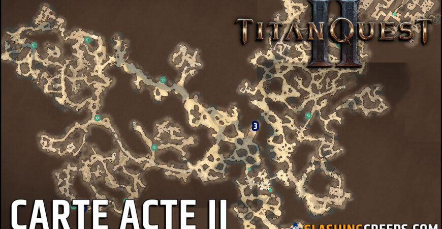 Carte Acte 2 Titan Quest 2 map