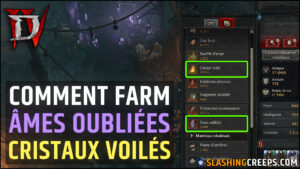 Farm Ames Oubliées Diablo 4 Saison 10 et cristal voilé comment rapidement en obtenir