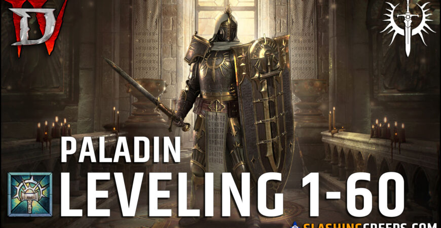 BUILD PALADIN DIABLO 4 prise de niveaux