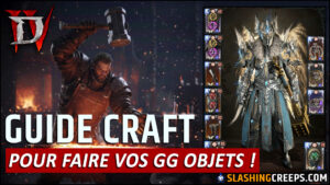 GUIDE CRAFT DIABLO 4 SAISON 11, toutes les informations des trempes, perfectionnement et sanctification !
