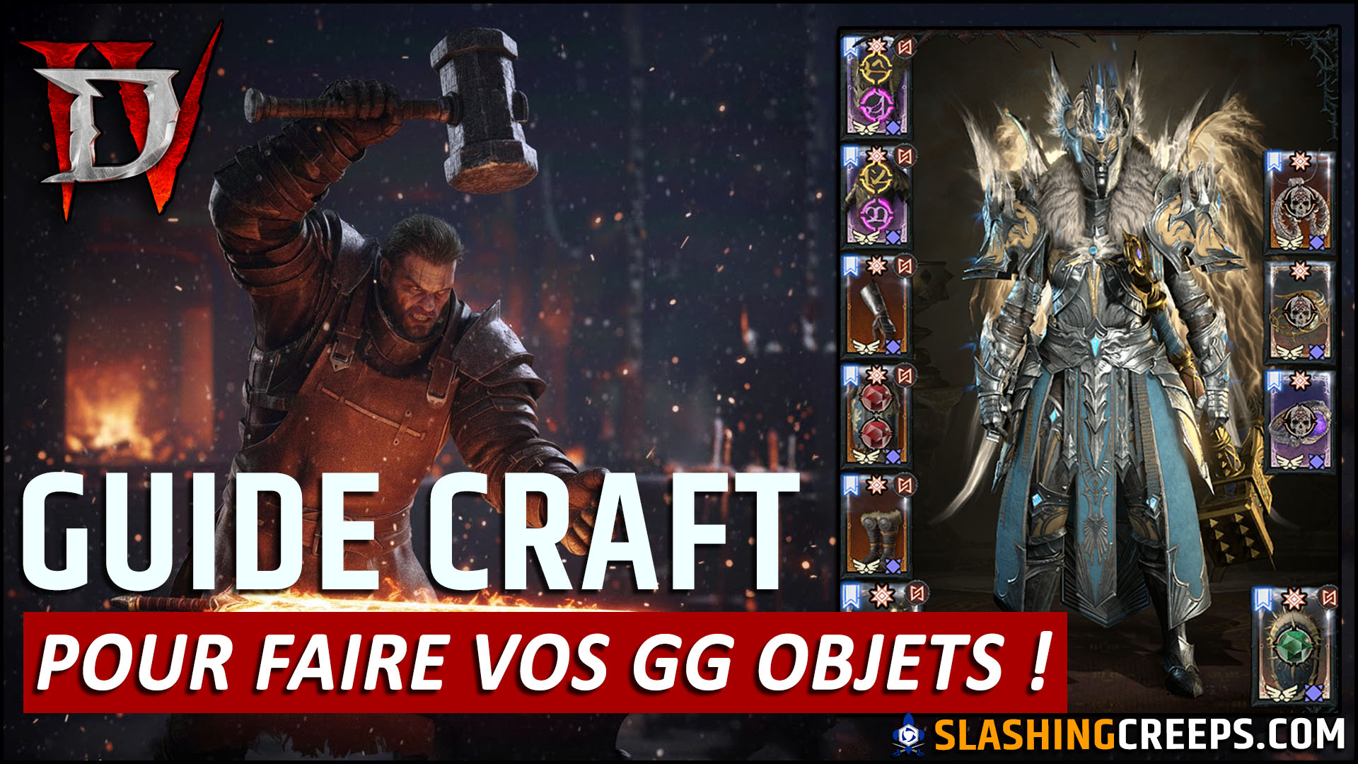 GUIDE CRAFT DIABLO 4 SAISON 11, toutes les informations des trempes, perfectionnement et sanctification !