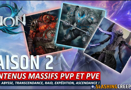 Feuille de route Aion 2 Saison 2