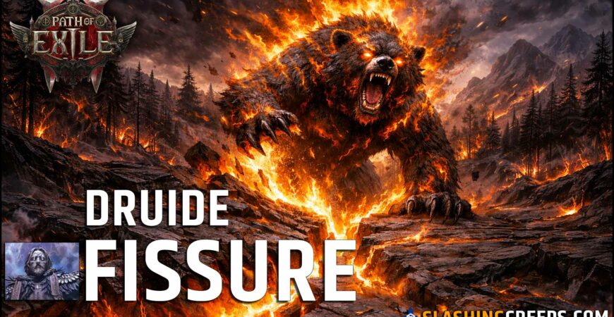BUILD DRUIDE OURS PATH OF EXILE fissure, l'apocalypse de feu en endgame !