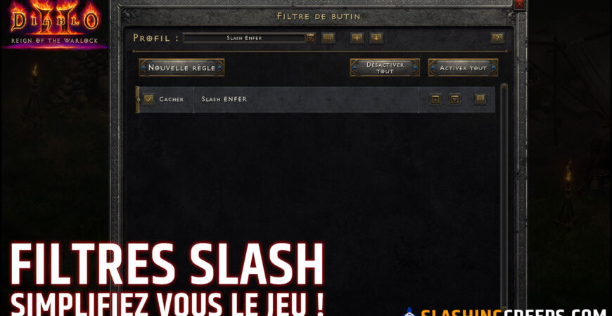 FILTRES DIABLO 2 RESURRECTED, mes filtres prêt à l'emploi !