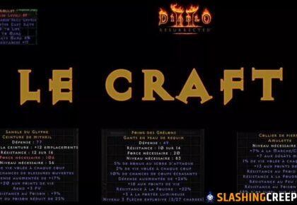 Meilleurs Craft Diablo 2 Resurrected