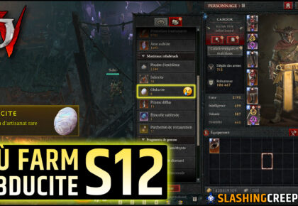 Farm Obducite Diablo 4 Saison 12