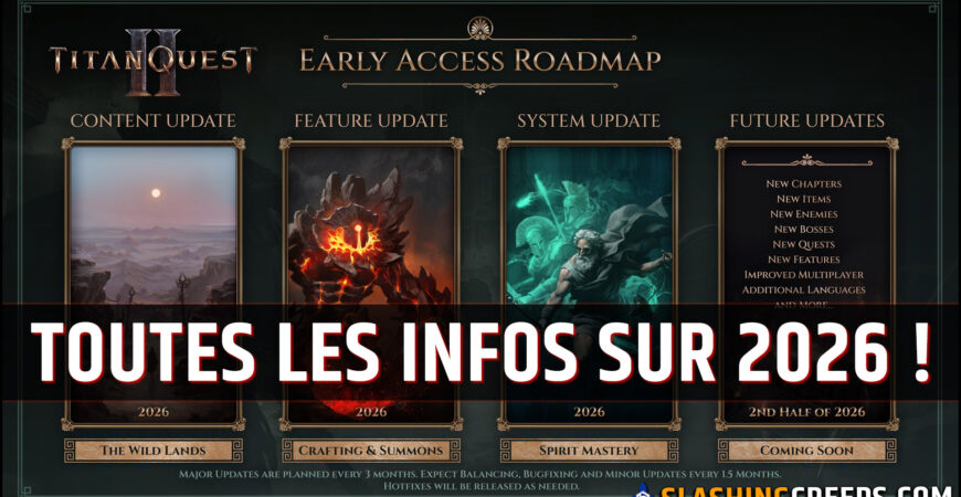 FEUILLE DE ROUTE TITAN QUEST 2 2026, toutes les infos à savoir !