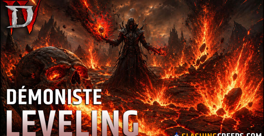 BUILD DÉMONISTE PRISE DE NIVEAU DIABLO 4 , le leveling pour rouler sur la campagne et les premiers tourments