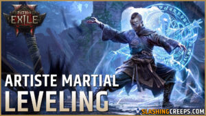 BUILD MOINE ARTISTE MARTIEL PATH OF EXILE 2, prise de niveau campagne puis maps