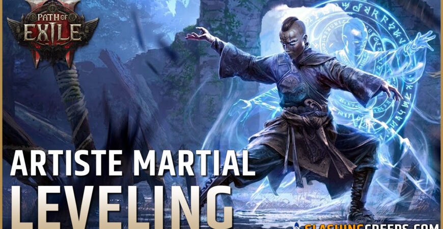 BUILD MOINE ARTISTE MARTIEL PATH OF EXILE 2, prise de niveau campagne puis maps