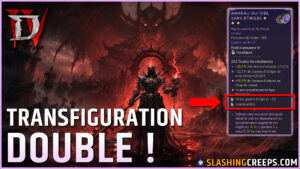 DOUBLE TRANSFIGURATION DIABLO 4 LORD OF HATRED, les objets ULTIMES avec le cube horadrime