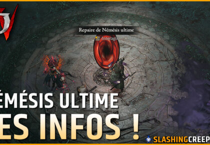 Repaire Némésis Ultime Diablo 4 Lord of Hatred