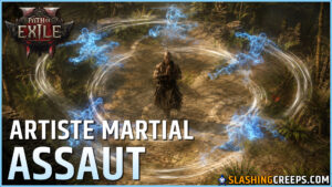 BUILD MOINE ASSAUT TOURBILLON PATH OF EXILE 2, endgame facile avec Artiste Martial Hollow Form
