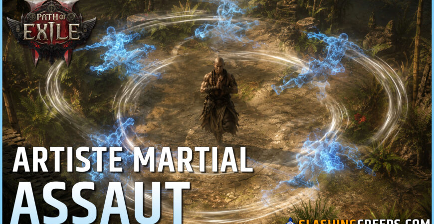 BUILD MOINE ASSAUT TOURBILLON PATH OF EXILE 2, endgame facile avec Artiste Martial Hollow Form