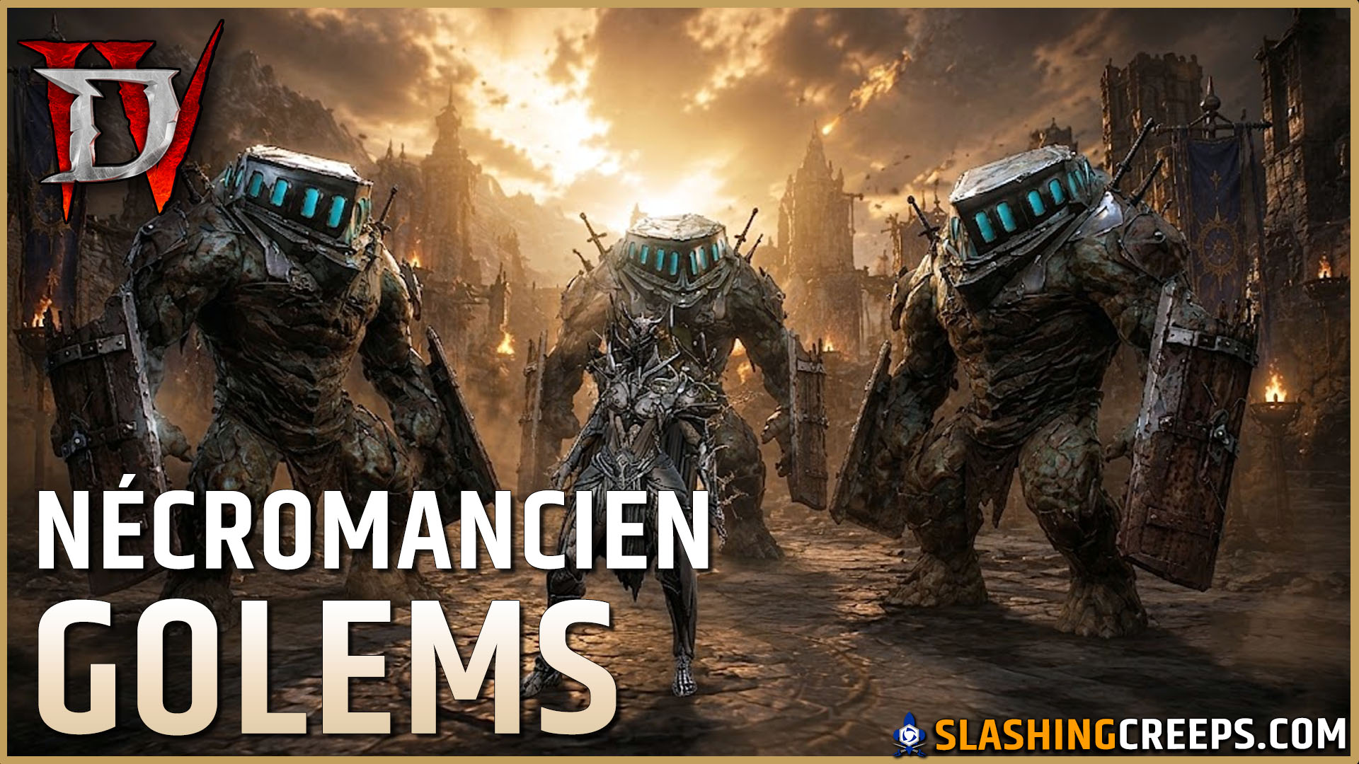 BUILD NÉCROMANCIEN GOLEM DIABLO 4 SAISON 14, éclatez le endgame avec votre nécro