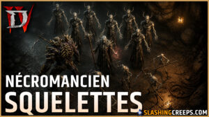 BUILD NÉCROMANCIEN SQUELETTES DIABLO 4 SAISON 13 ET 14, plein d'invocs en fosse 115