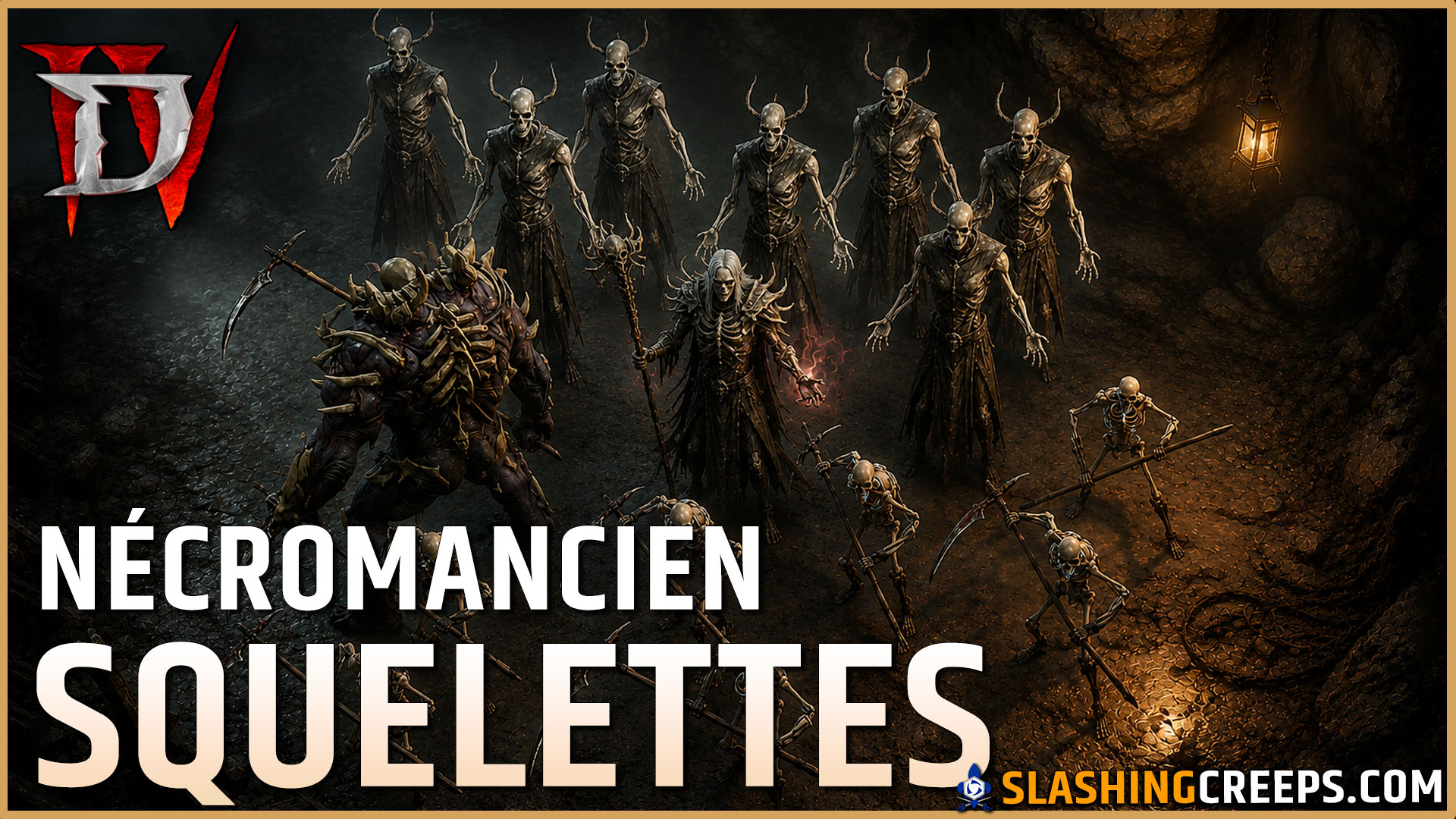 BUILD NÉCROMANCIEN SQUELETTES DIABLO 4 SAISON 13 ET 14, plein d'invocs en fosse 115