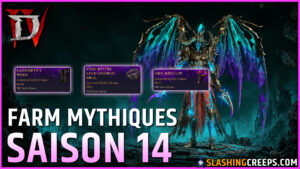 FARM MYTHIQUES DIABLO 4 SAISON 14, tout savoir sur les uniques mythiques et iconiques