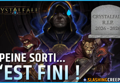 CrystalFall ferme ses portes