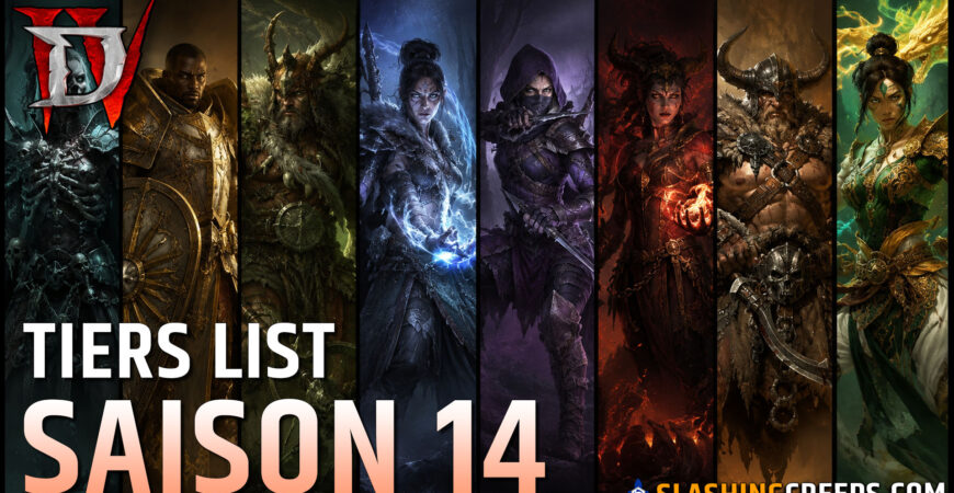 TIERS LIST DIABLO 4 SAISON 14, les meilleurs builds de la saison patch 3.1