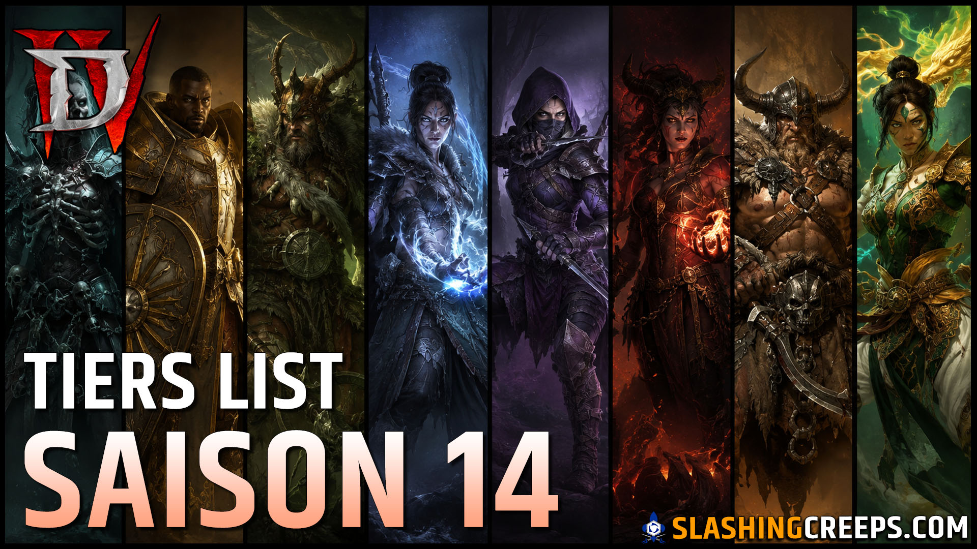 TIERS LIST DIABLO 4 SAISON 14, les meilleurs builds de la saison patch 3.1