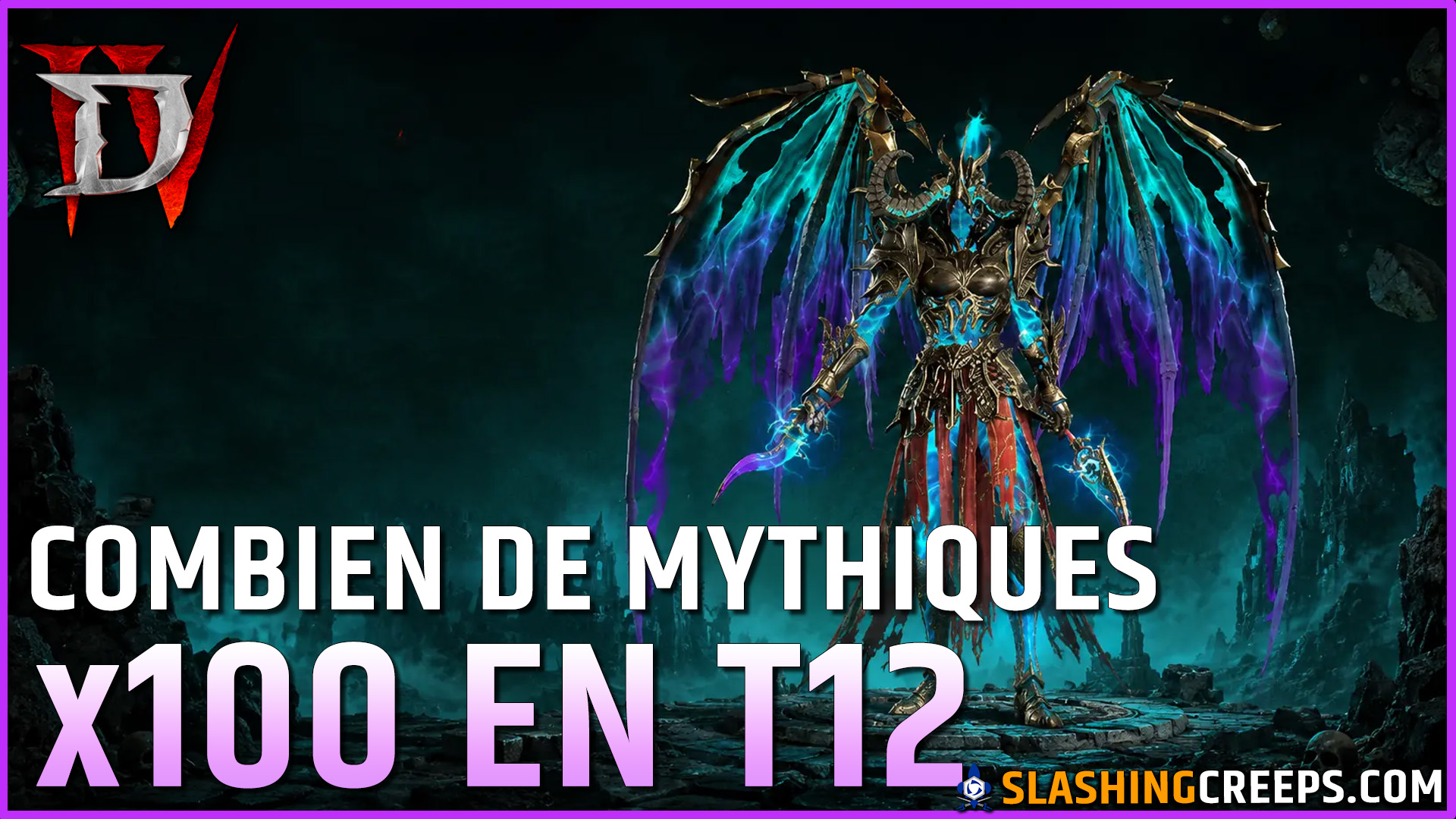 100 FAUCHEUSES EN TOURMENT 12 DIABLO 4 SAISON 14, combien de mythiques uniques