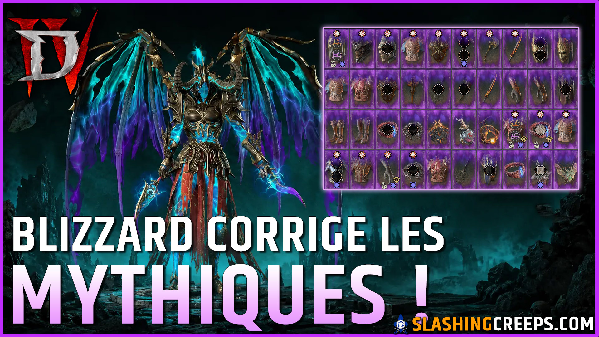 BLIZZARD CORRIGE ENFIN LES MYTHIQUES DIABLO 4 SAISON 14 PATCH 3.1.1a et 3.1.1b