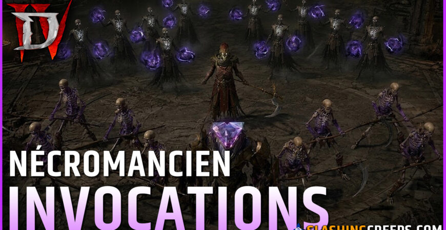 BUILD NÉCROMANCIEN INVOCATION DIABLO 4 SAISON 14, pour push les fosse 125 facilement