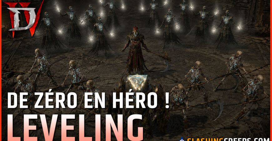 BUILD NÉCROMANCIEN PRISE DE NIVEAU DIABLO 4 SAISON 14, leveling invocations du niveau 1 jusqu'en T12 !