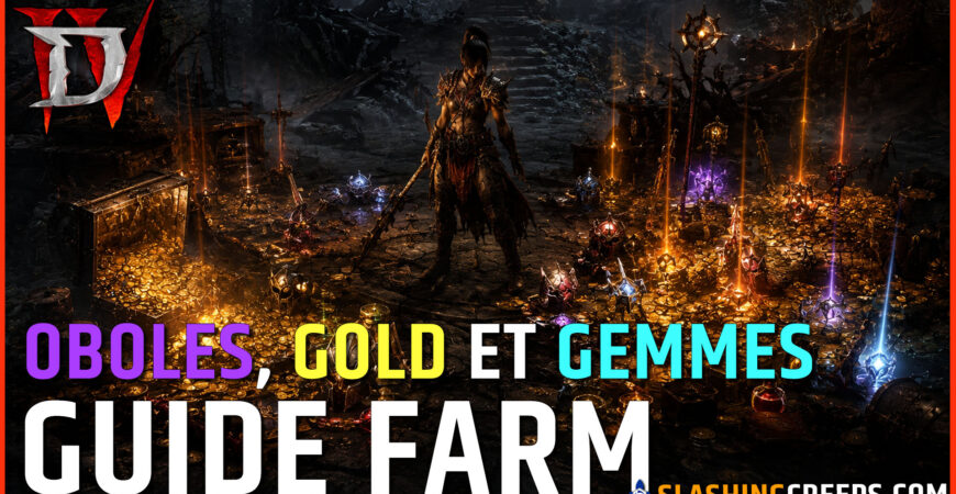 GUIDE FARM DIABLO 4 SAISON 14, oboles gold et gemmes