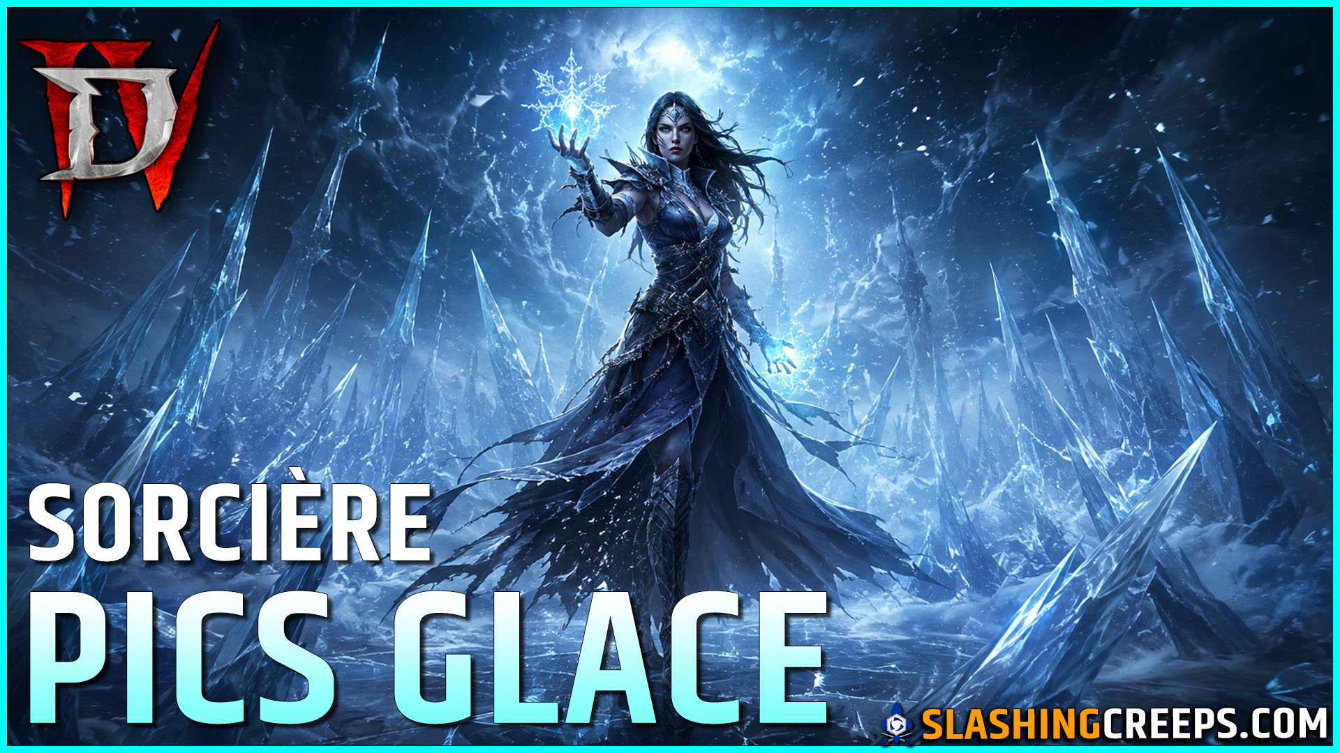 BUILD SORCIÈRE GLACE DIABLO 4 SAISON 15, la classe avec pointes de glace