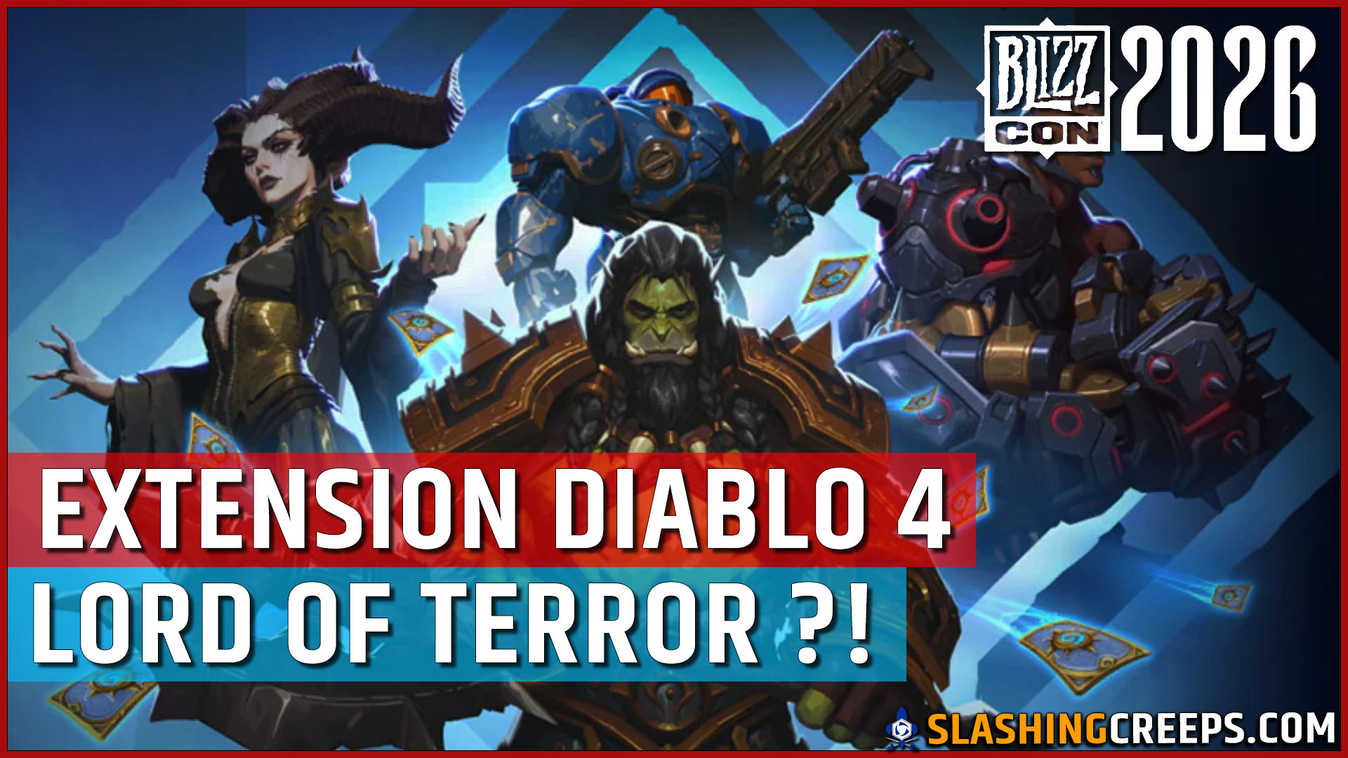 EXTENSION DIABLO 4 BLIZZCON 2026, Lord of Terror avec Diablo pour fin 2027