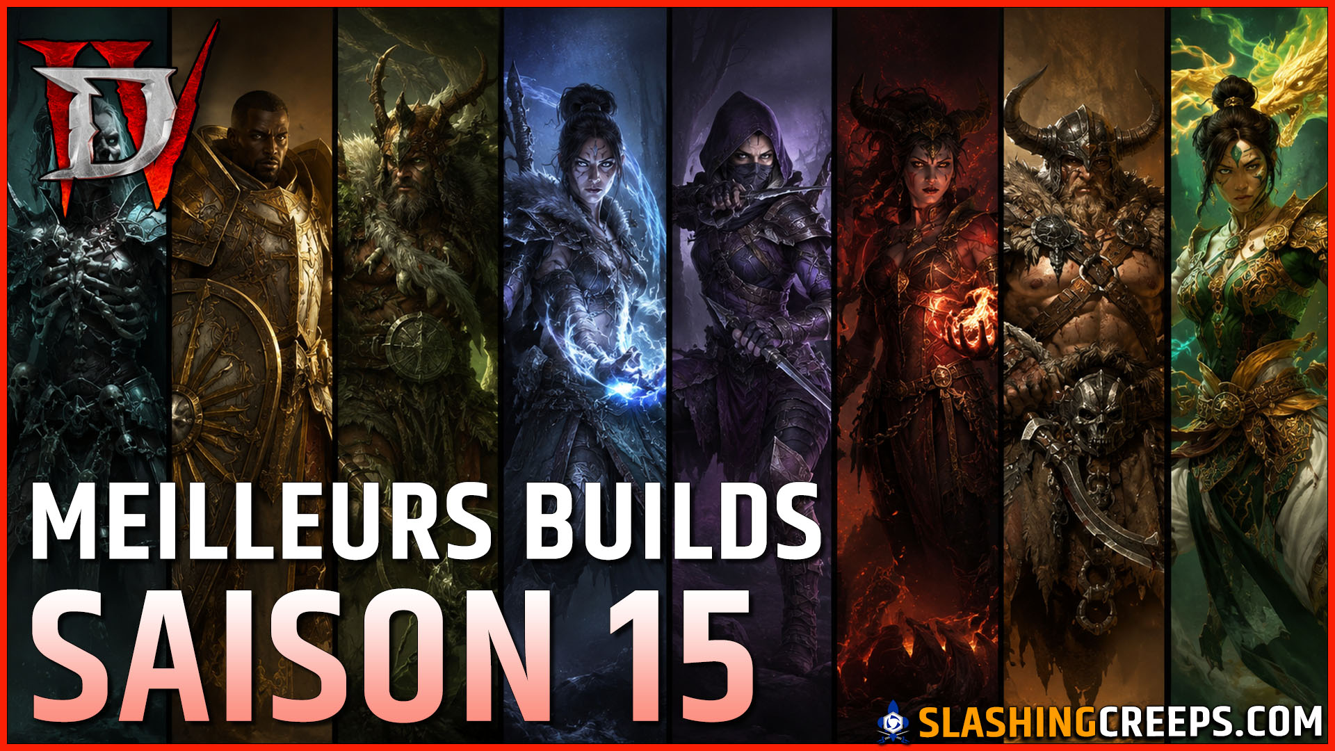 MEILLEURS BUILDS SAISON 15 DIABLO 4 PATCH 3.2, tiers list pour toutes les classes