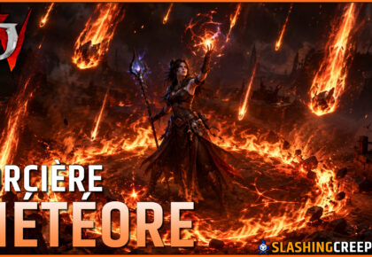 Build Sorcière Météore Mur de feu Diablo 4