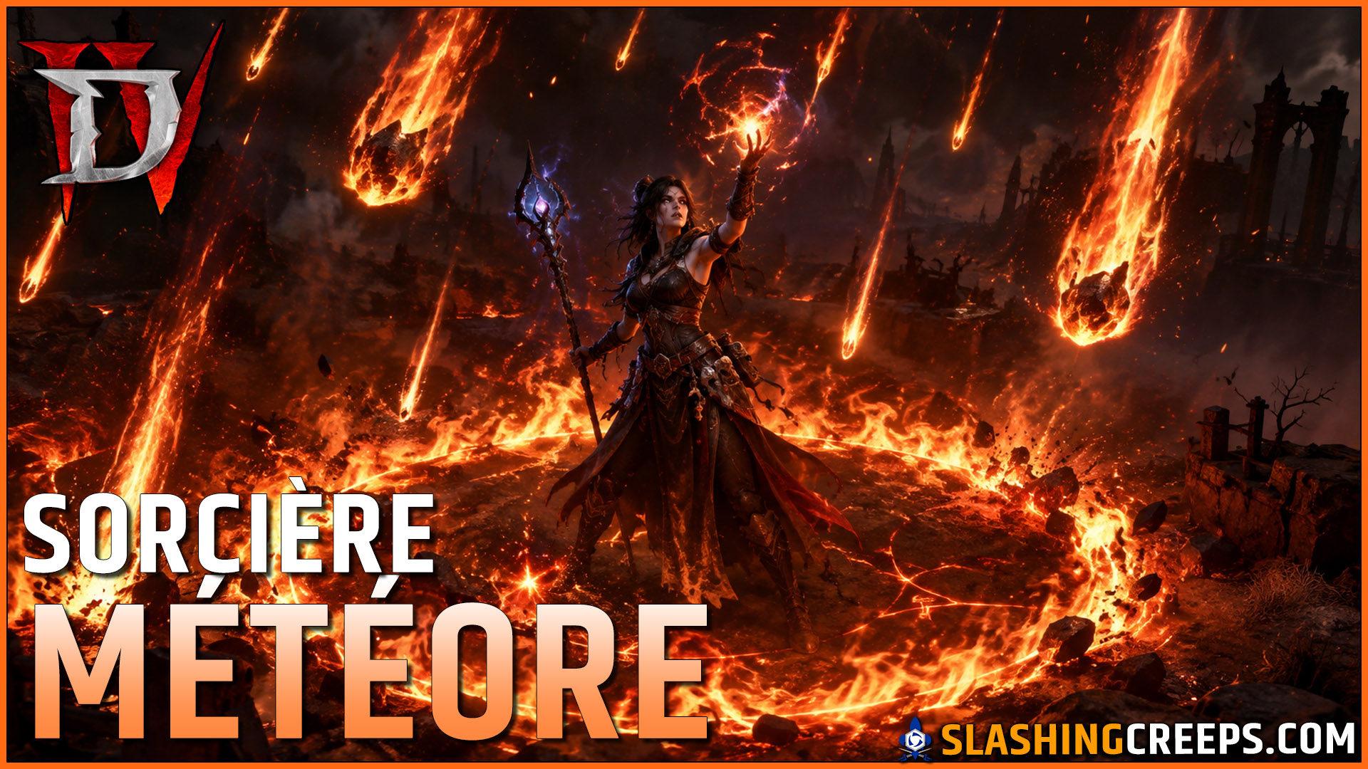 BUILD SORCIÈRE MÉTEORE MUR DE FEU DIABLO 4 SAISON 15