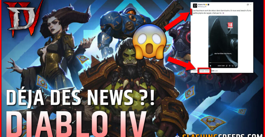 DÉJA DES NEWS DIABLO 4 BLIZZCON 2026, toutes les infos en avance