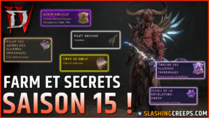 FARM ET SECRETS DIABLO 4 S15, tout ce que vous devez savoir sur la saison 15