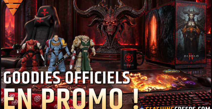 Goodies Officielles Diablo 4 Blizzard et gaming en promo