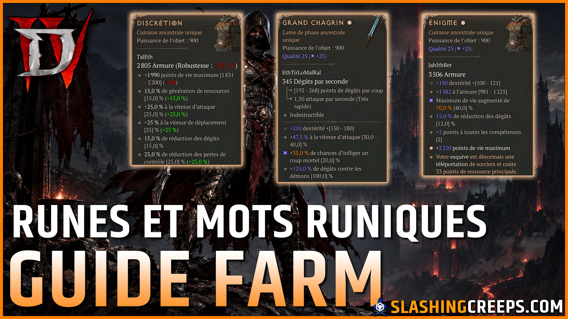 MOTS RUNIQUES DIABLO 4 SAISON 15, comment craft les meilleurs et farm les nouvelles runes !