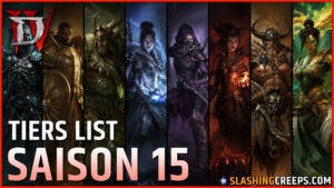 TIERS LIST DIABLO 4 SAISON 15, les meilleurs builds de la saison patch 3.2
