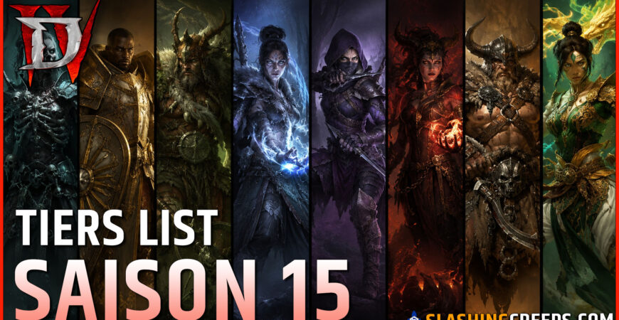 TIERS LIST DIABLO 4 SAISON 15, les meilleurs builds de la saison patch 3.2