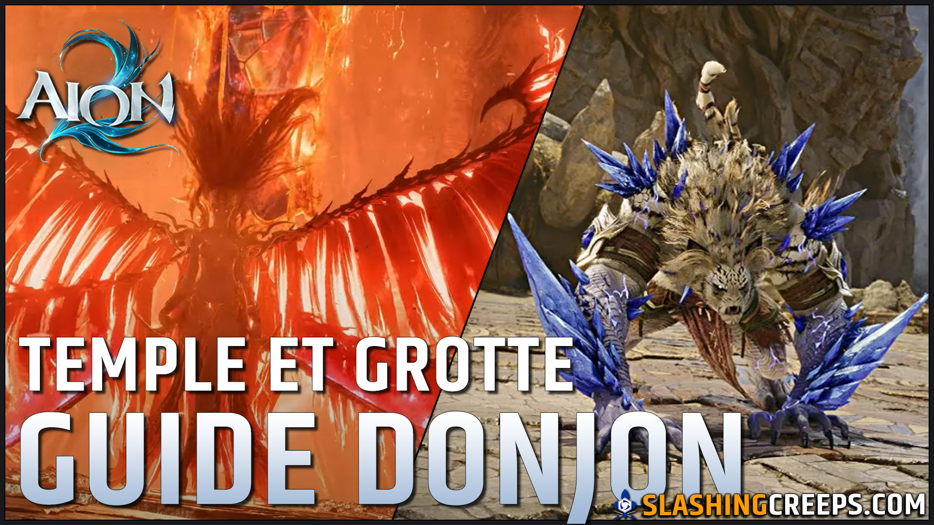 GUIDE KROMEDE AION 2 ET NUAKUM, donjons conquête Temple Divin du Feu et Grotte Corne Féroce