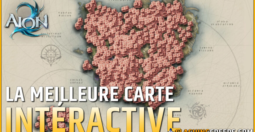 MEILLEURE CARTE INTERACTIVE AION 2 FRANCAIS, cube cachés, gisements, familiers